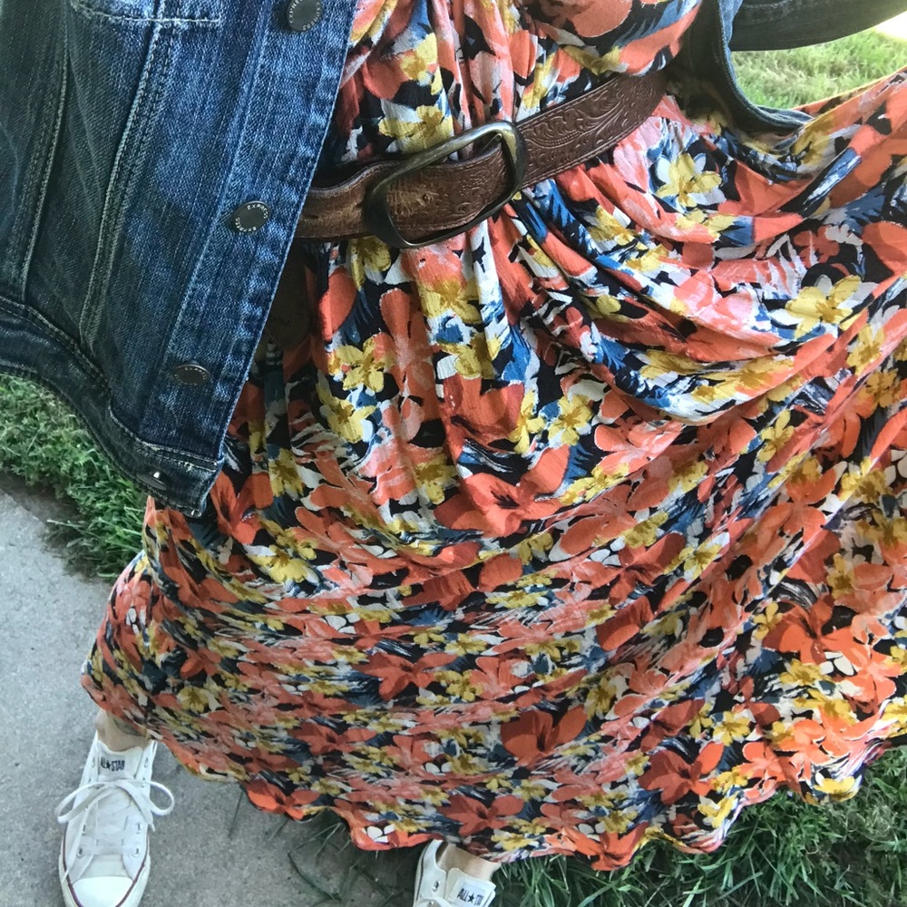 ♨️SOLD⁉️   🌈🌟 NEW Free People dress small s maxi